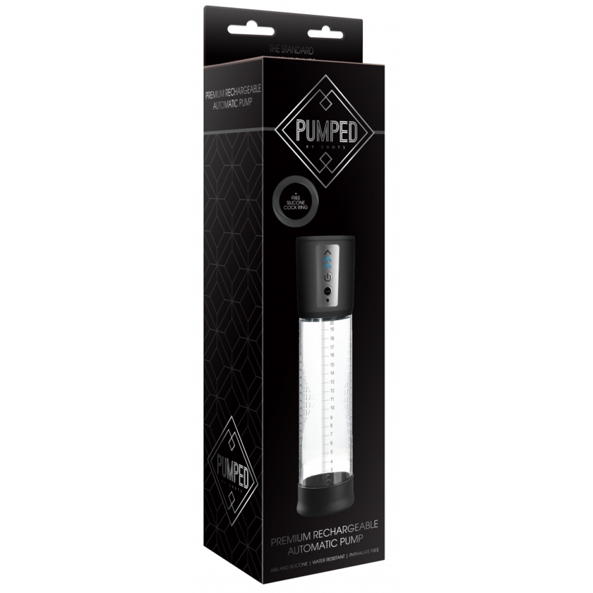 pompe a penis automatique premium pump 20 x 7cm 1