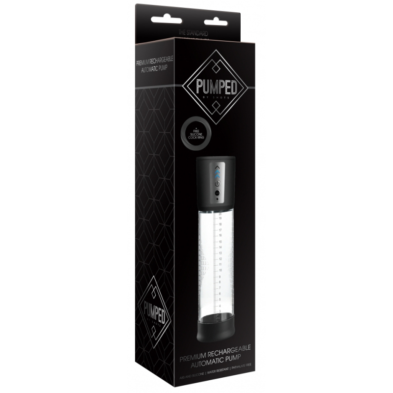 pompe a penis automatique premium pump 20 x 7cm 1