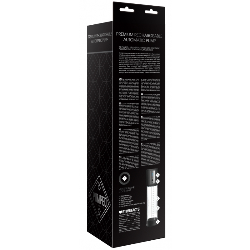 pompe a penis automatique premium pump 20 x 7cm 5