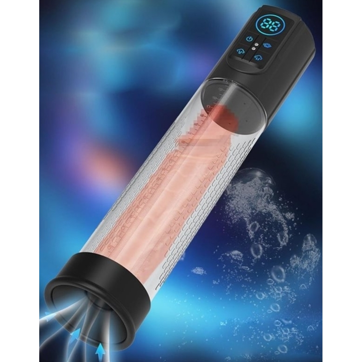 pompe a penis automatique pumpix 20 x 58cm 3