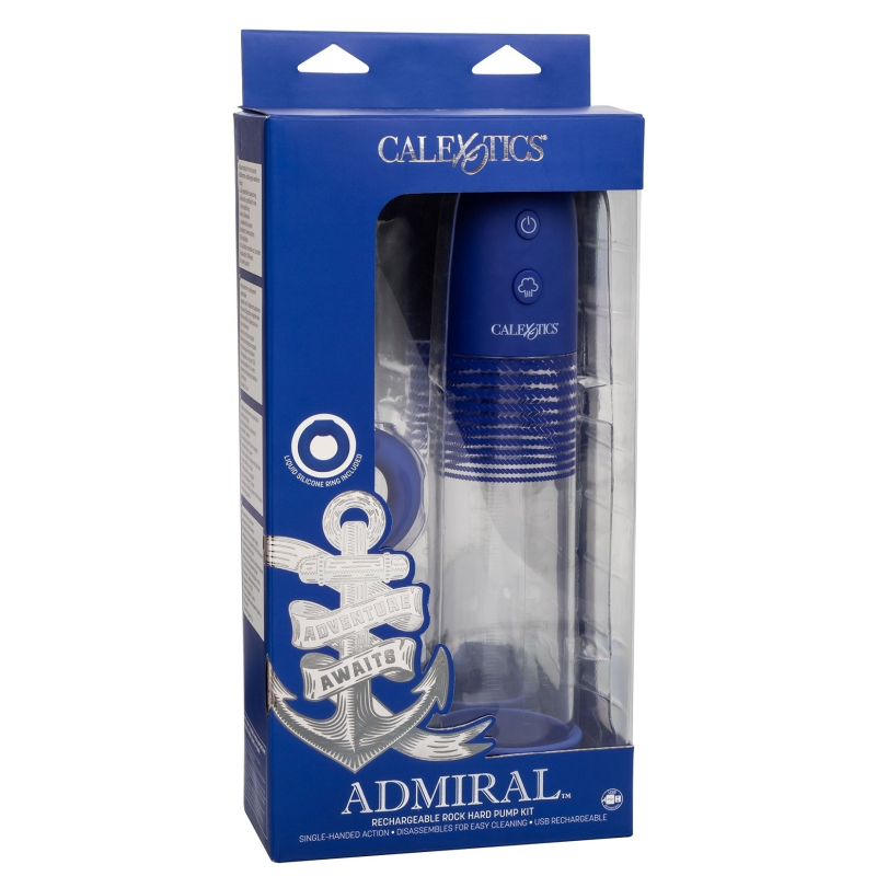 pompe a penis automatique rock hard admiral 20 x 55cm 1