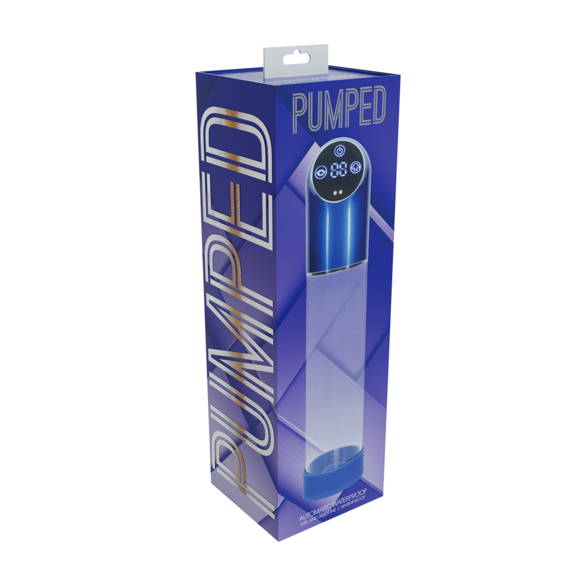 pompe a penis autovac 20 x 58 cm bleue 1
