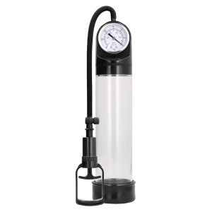 pompe a penis avec jauge comfort pump 21 x 6cm