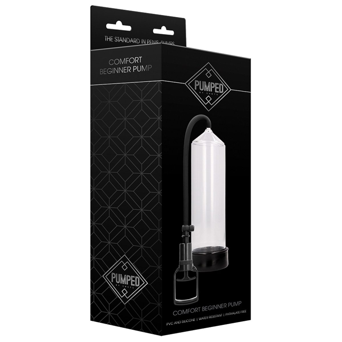 pompe a penis comfort beginner 23 x 6cm transparente 1