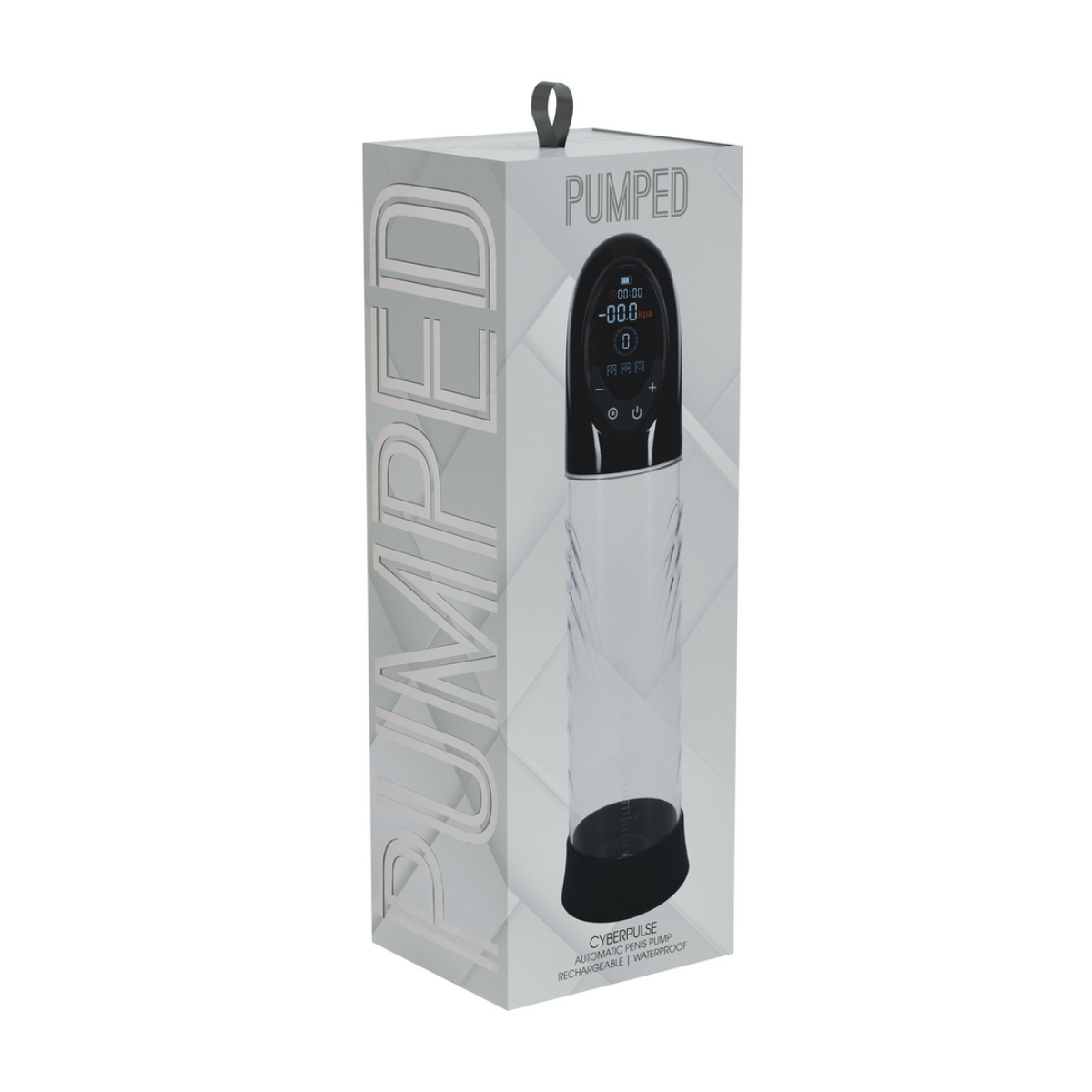 pompe a penis cyberpulse 21 x 6 cm noire 1