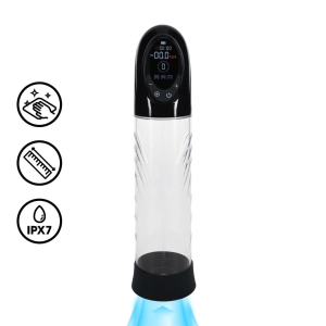 pompe a penis cyberpulse 21 x 6 cm noire