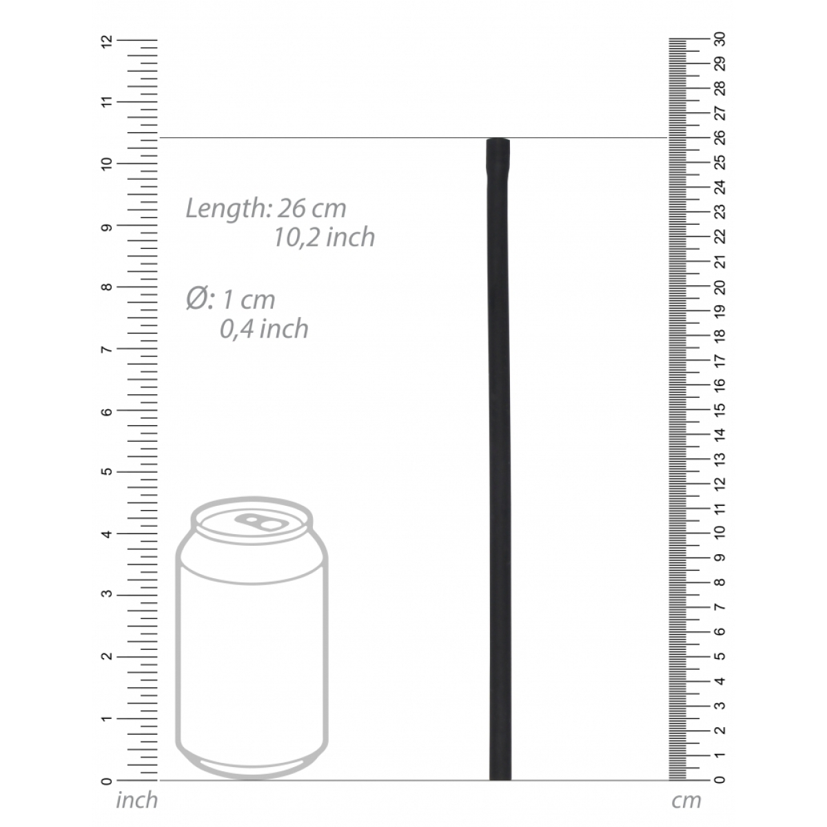 pompe a penis deluxe beginner 23 x 55cm noire 4