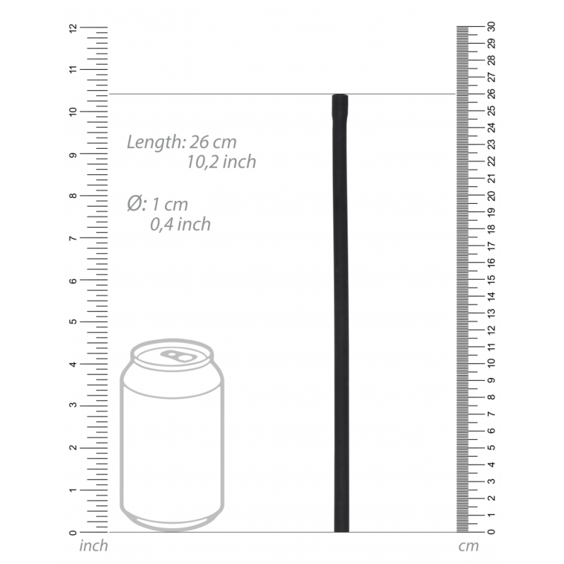 pompe a penis deluxe beginner 23 x 55cm noire 4