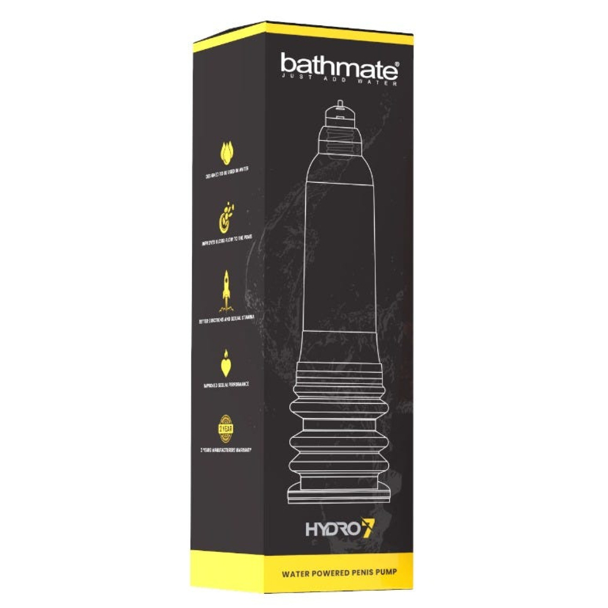 pompe a penis hydro7 rouge 1