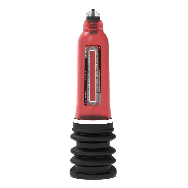 pompe a penis hydro7 rouge