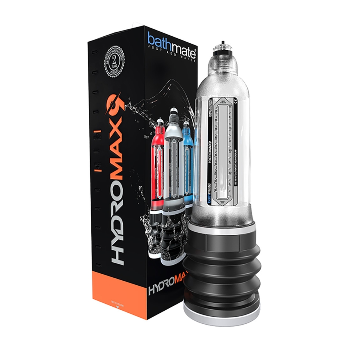 pompe a penis hydromax 9 clear 1