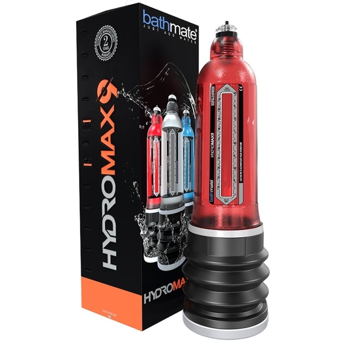 pompe a penis hydromax 9 rouge 1