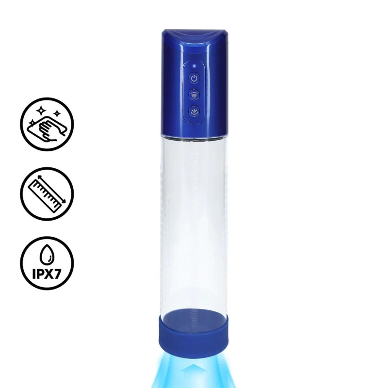 pompe-a-penis-hyperpump-20-x-58-cm-bleue pompe a penis hyperpump 20 x 58 cm bleue