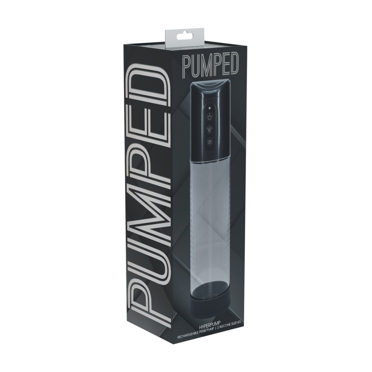 pompe a penis hyperpump 20 x 58 cm noire 1
