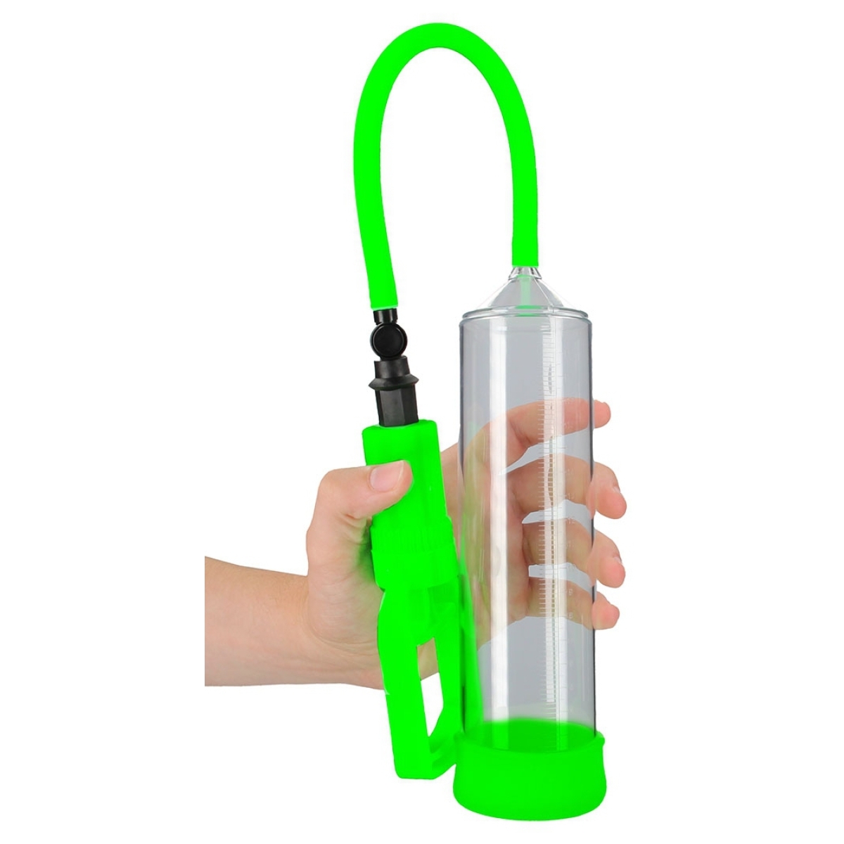 pompe a penis phosphorescente glow comfort 20 x 55cm 3