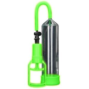 pompe a penis phosphorescente glow comfort 20 x 55cm