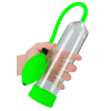 pompe a penis phosphorescente glow pump 20 x 55cm 3