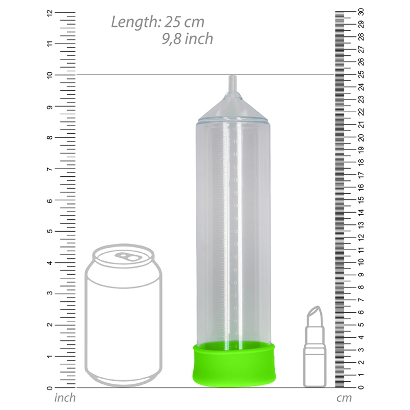 pompe a penis phosphorescente glow pump 20 x 55cm 4