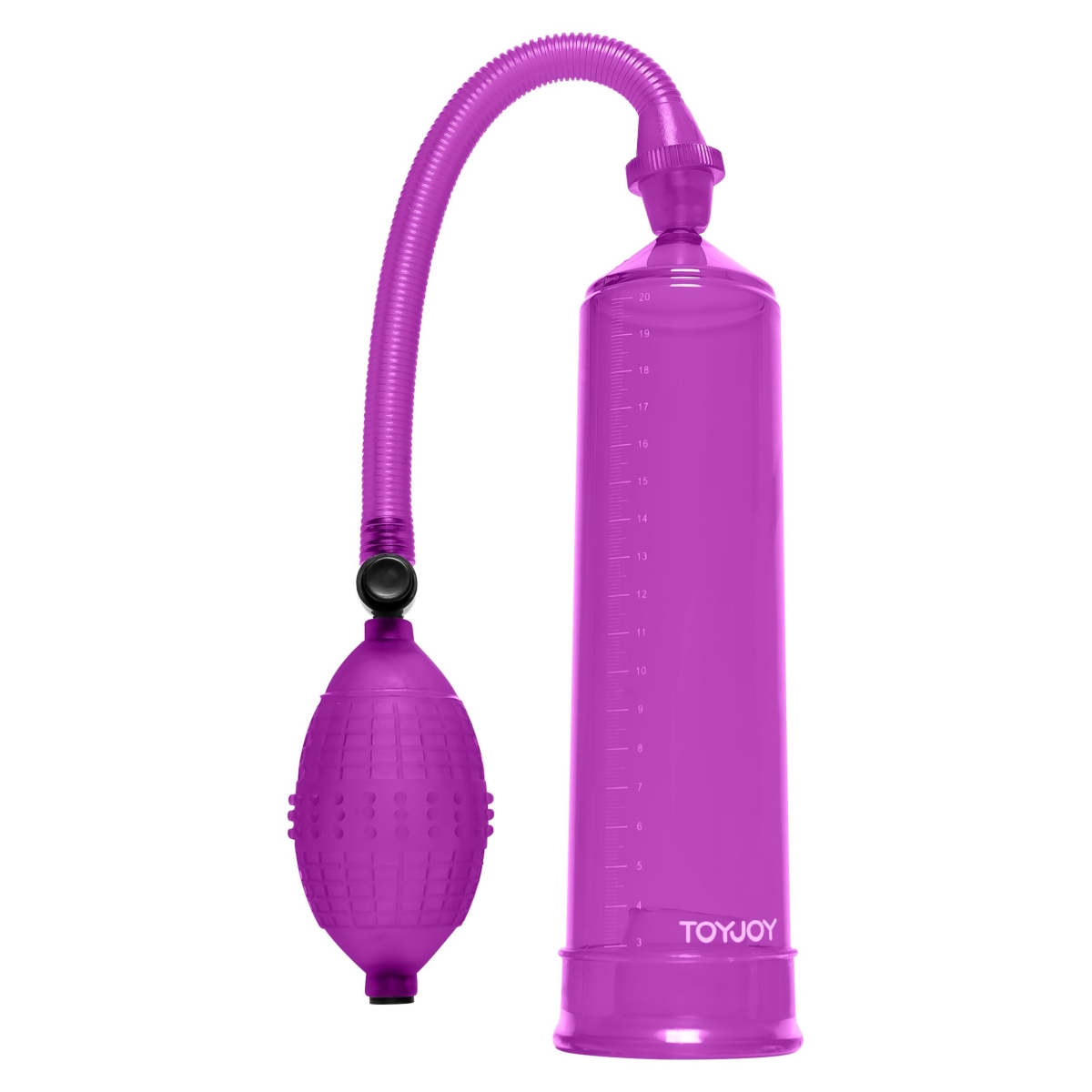 pompe a penis powerpump 20 x 53cm violette scaled