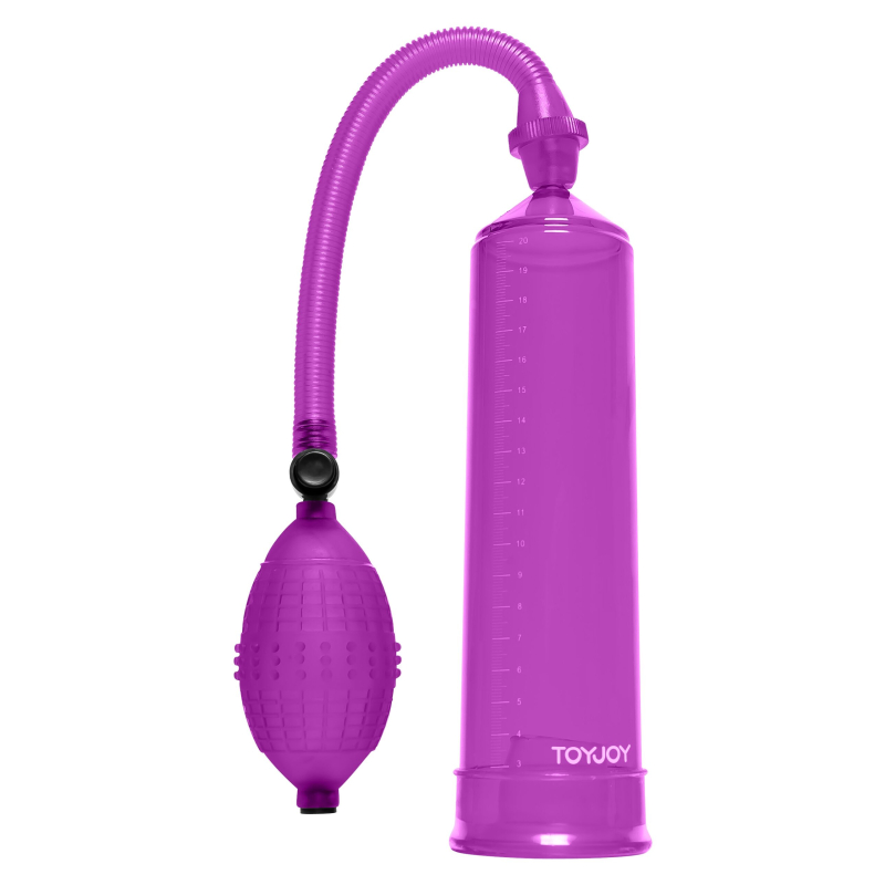 pompe a penis powerpump 20 x 53cm violette scaled