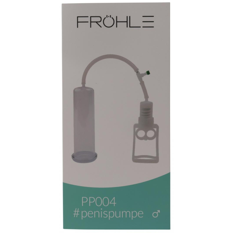 pompe a penis pro frohle 20 x 55cm poignee 1