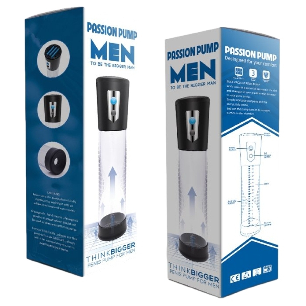 pompe a penis think bigger 20 x 6cm 7