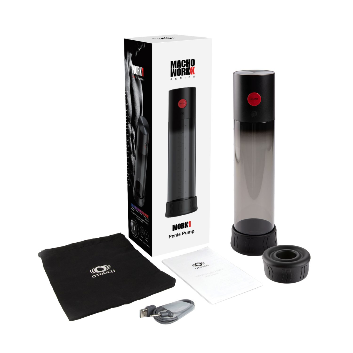 pompe a penis work 1 20 x 6cm 1