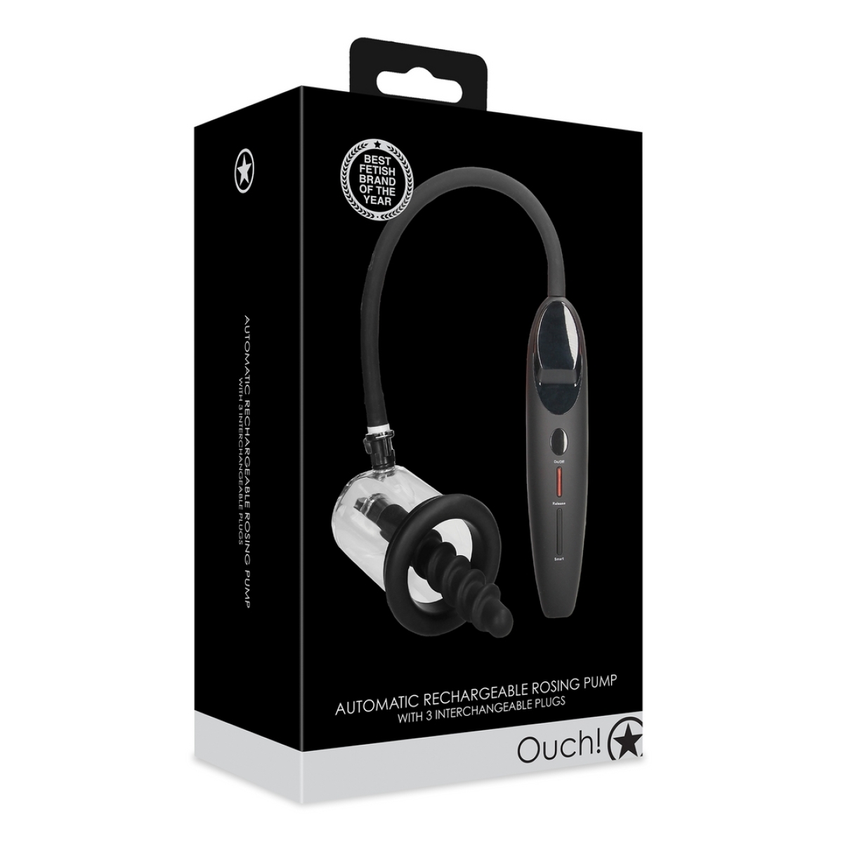 pompe automatique pour rose anale rosingpump avec 3 plugs 1