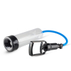 pompe pour le penis finger grip transparente 21 x 55 cm 1