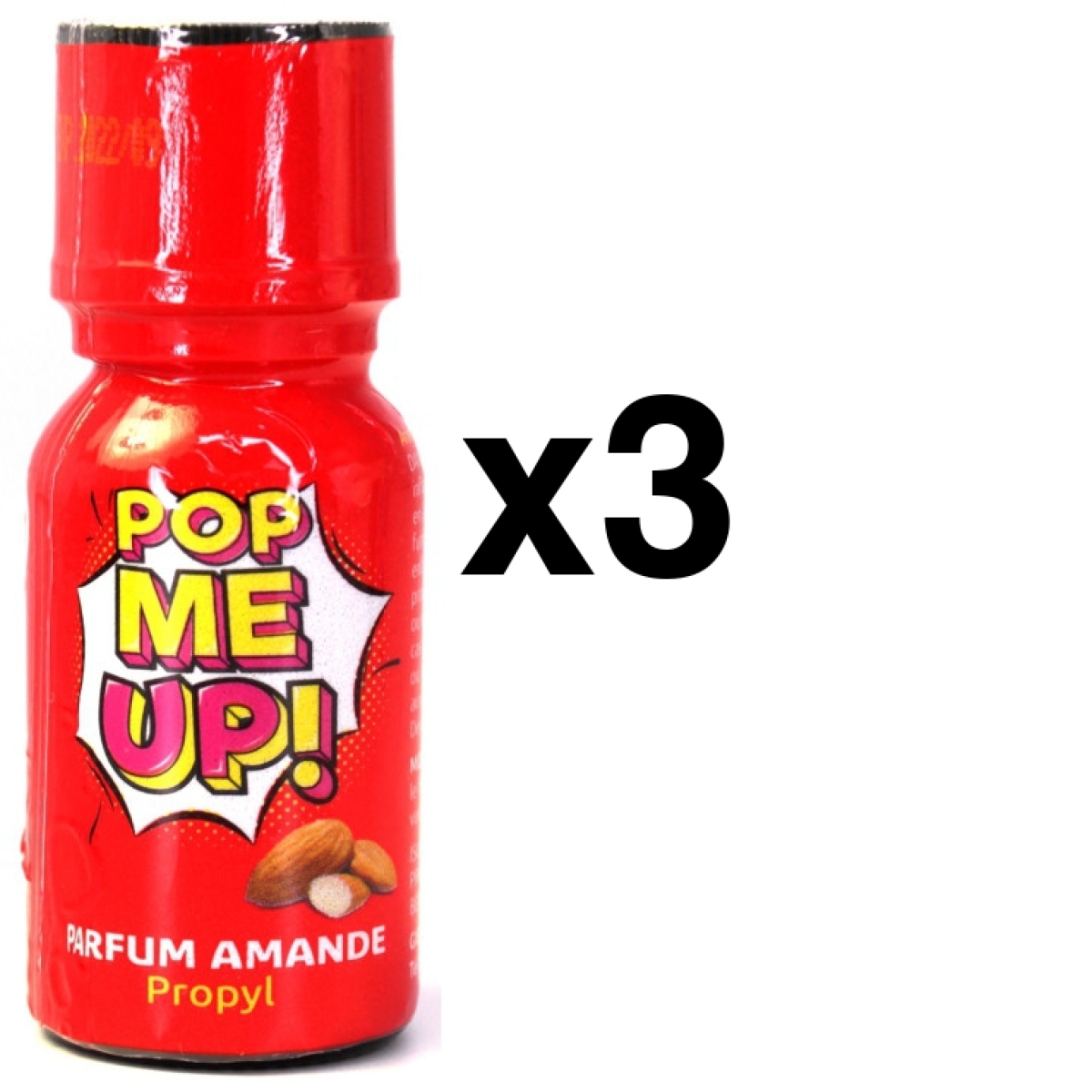 pop me up parfum amande 15ml x3