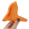 portable female urination device orange