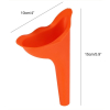 portable female urination device orange 2