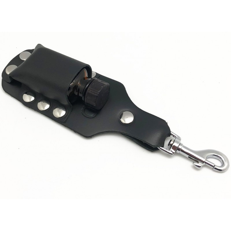 porte flacon d aroma en cuir large 1