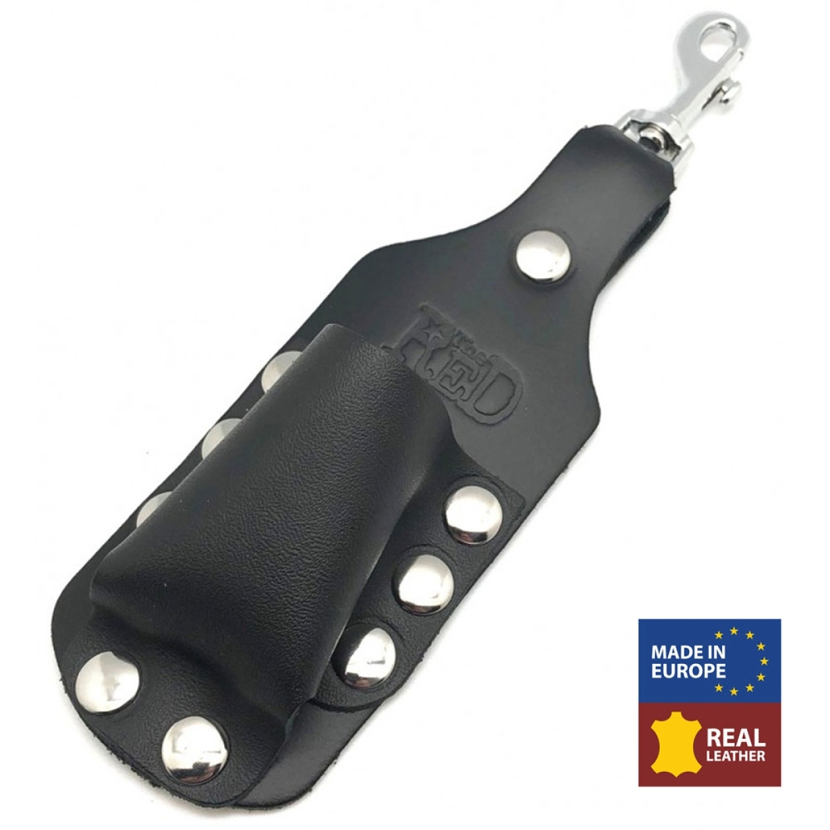 porte flacon d aroma en cuir large