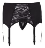 porte jarretelles homme belt lace noir 5