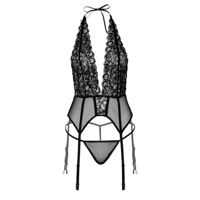 porte jarretelles string lace and net cami garter noir 6 scaled