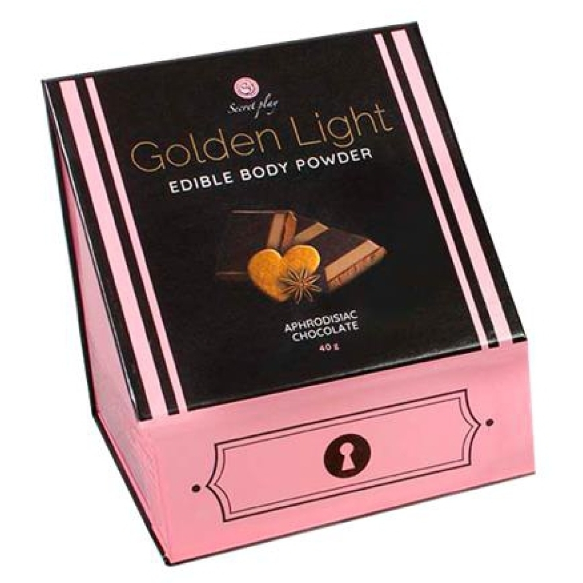 poudre corporelle comestible golden light chocolat aphrodisiaque 40g 3