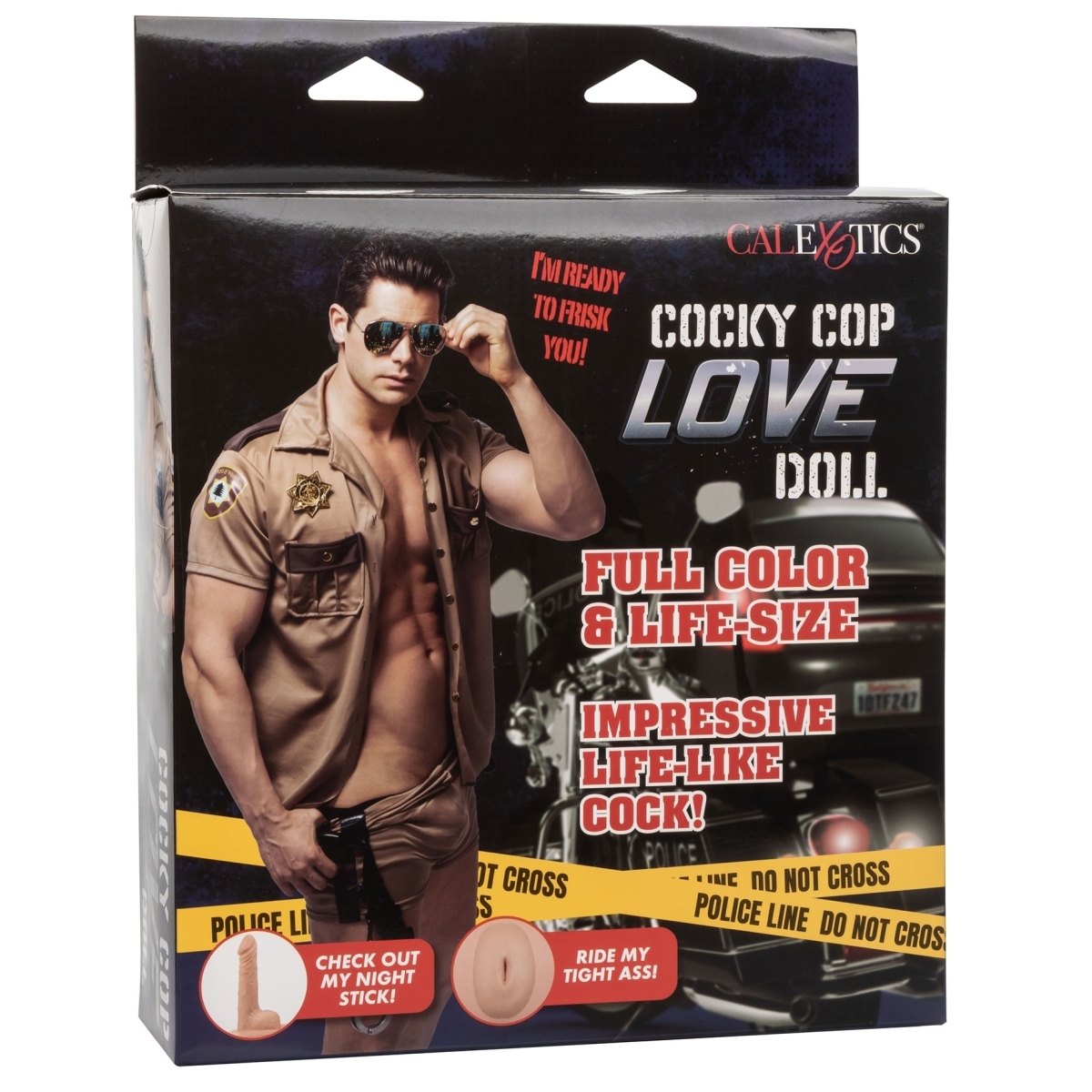 poupee gonflable homme cocky cop sexe 13cm 1