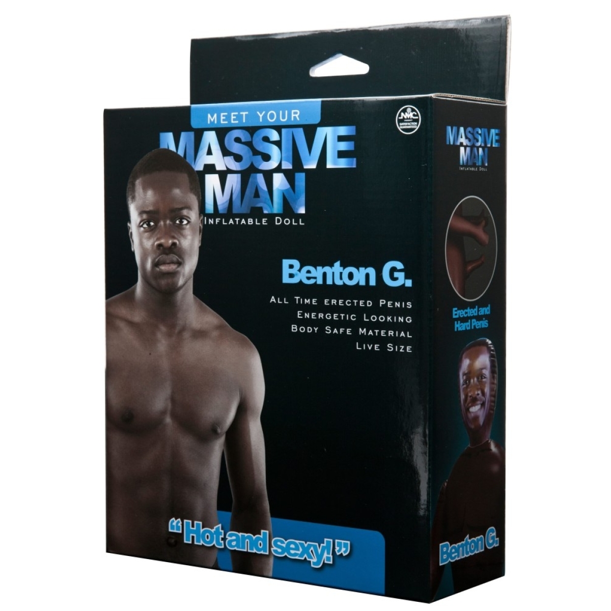 poupee gonflable homme massive man benton g 18 x 55cm 1