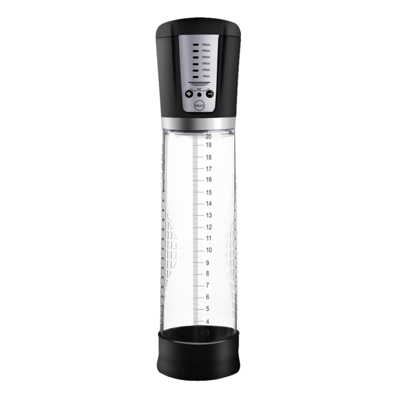 premium rechargeable automatic pump transparent scaled