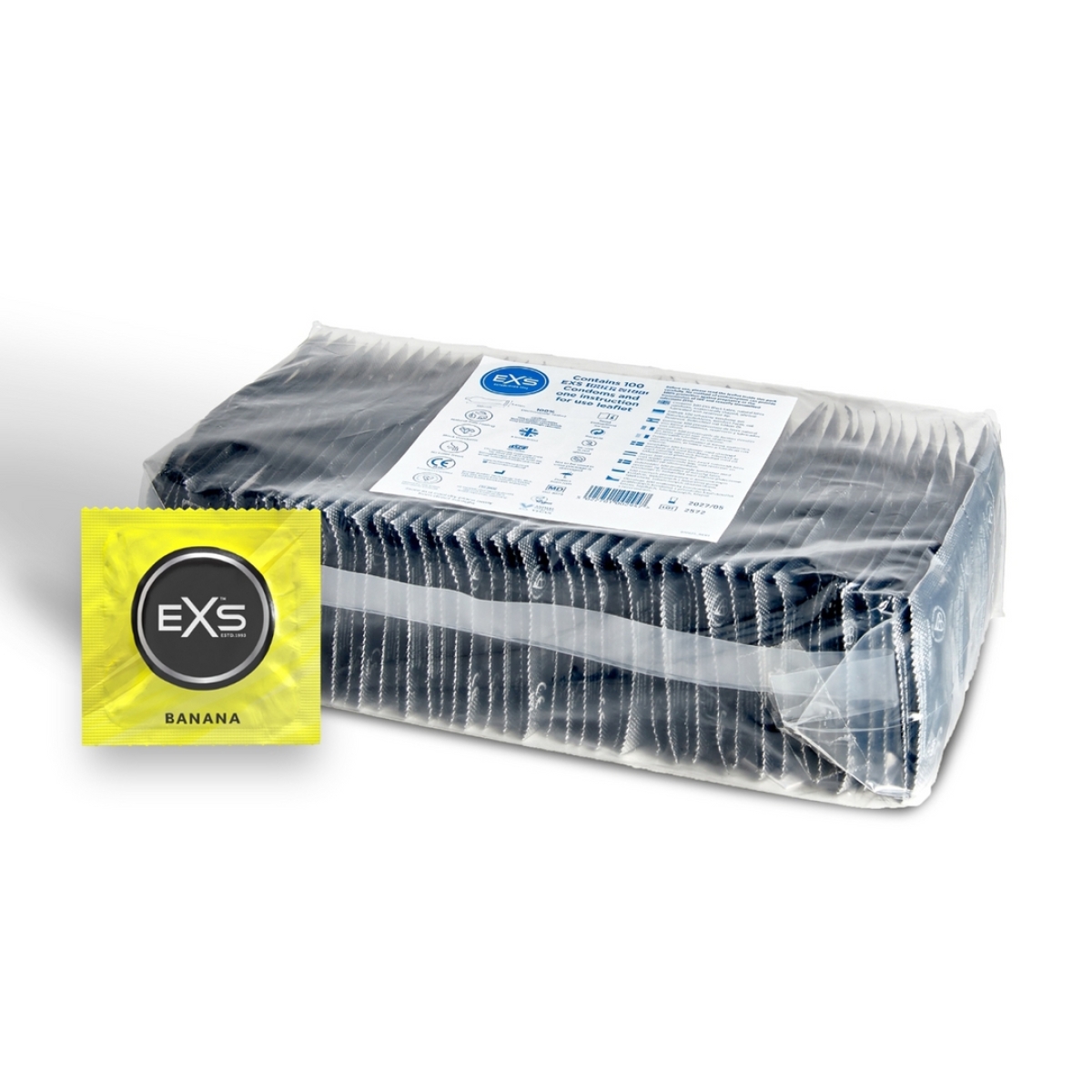 preservatifs aromatises banana x100 1