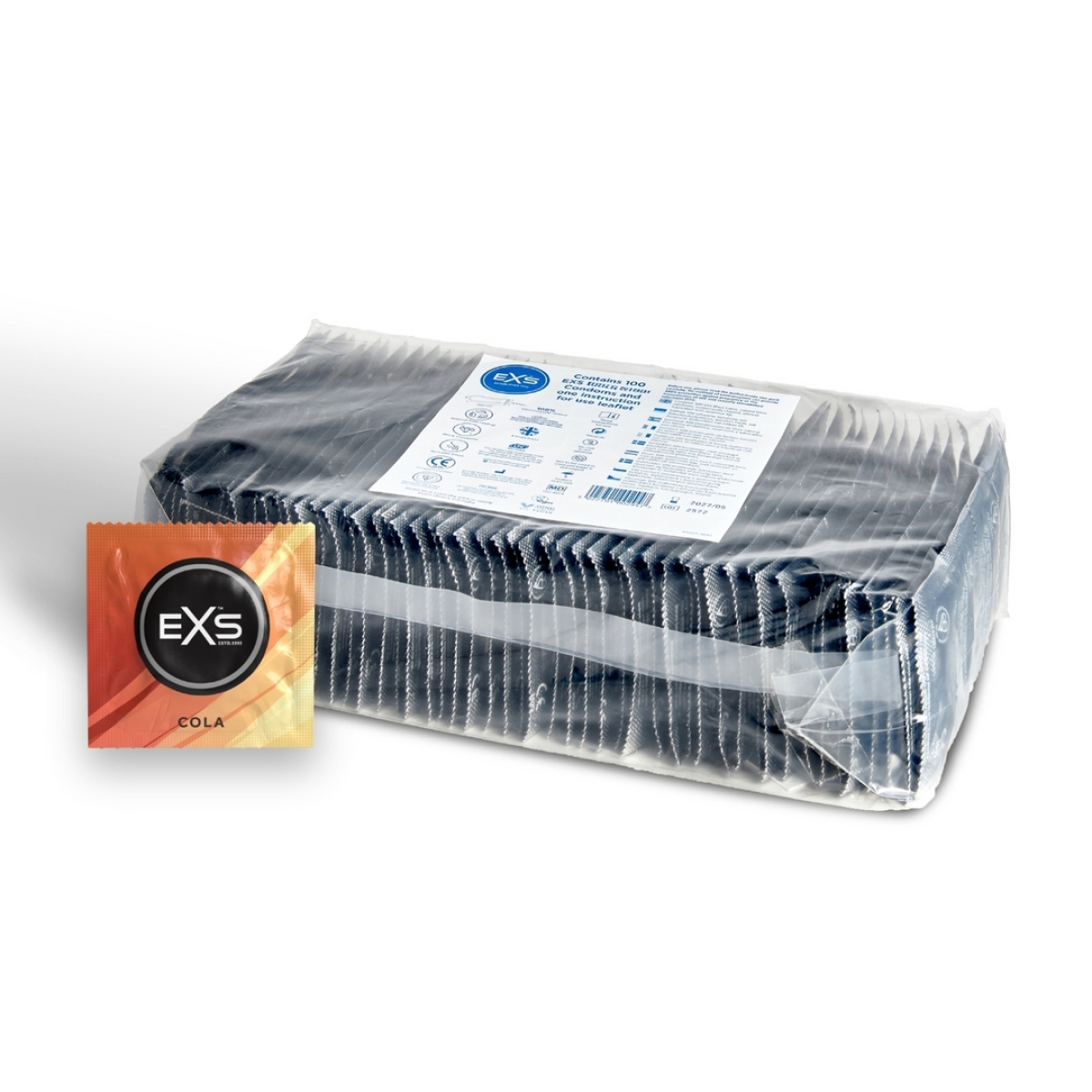 preservatifs aromatises cola x100 1