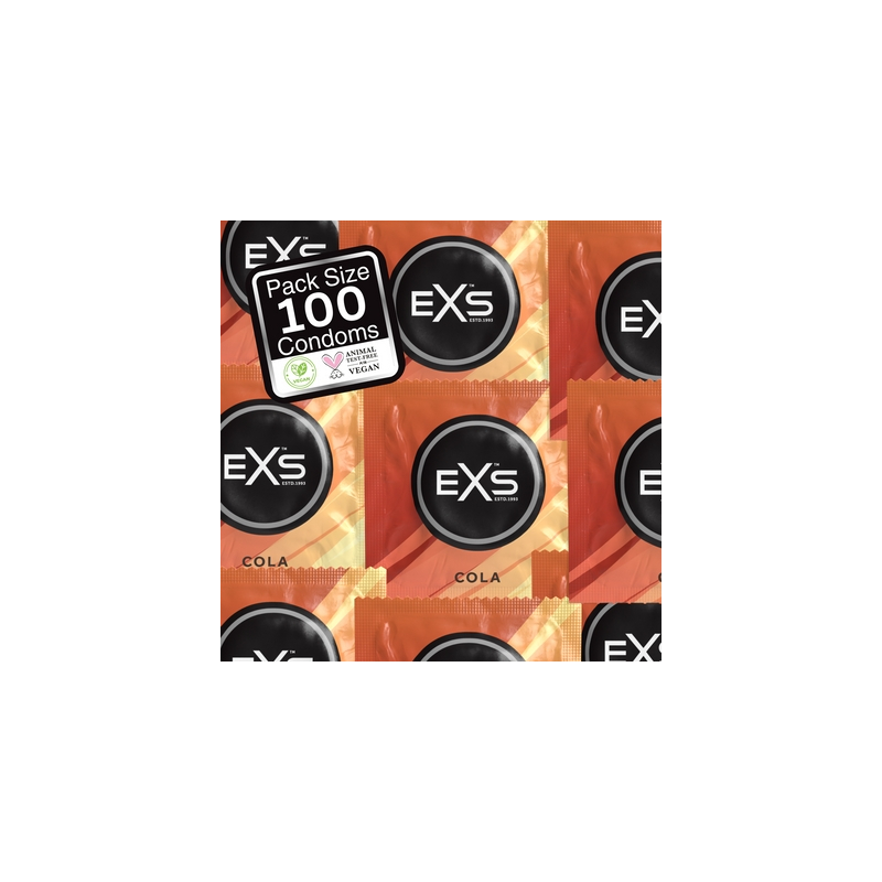 preservatifs aromatises cola x100