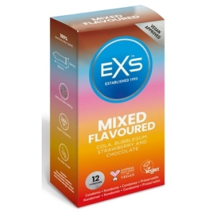 preservatifs aromatises mixed flavours x12