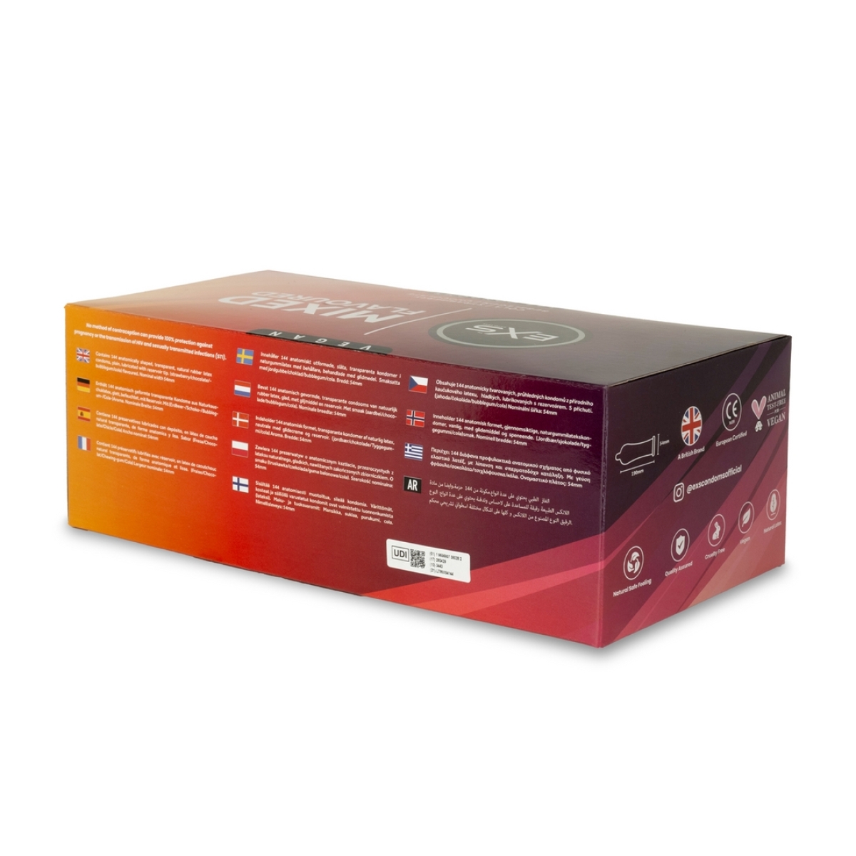 preservatifs aromatises mixed flavours x144 1