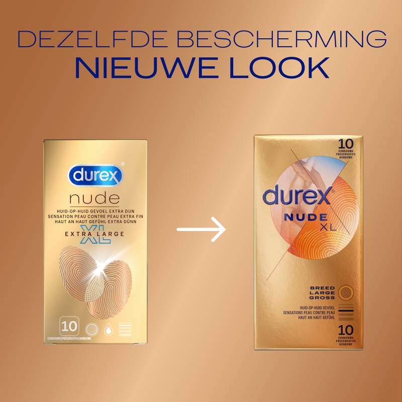 preservatifs durex nude xl x10 5