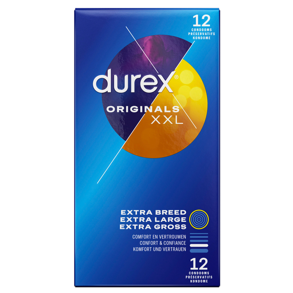 preservatifs durex originals xxl x12 1