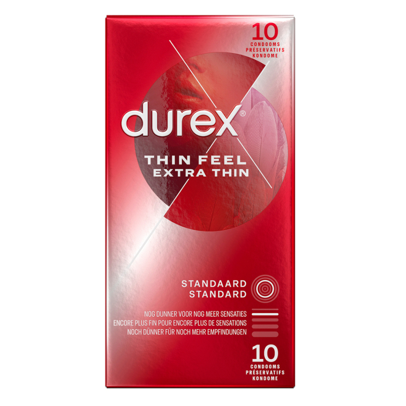 preservatifs durex thin feel extra thin x10 1