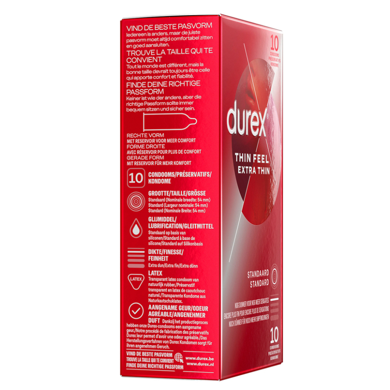 preservatifs durex thin feel extra thin x10 2