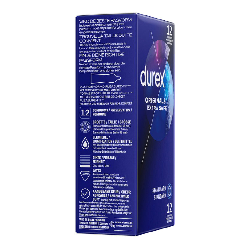 preservatifs epais durex originals extra safe x10 2